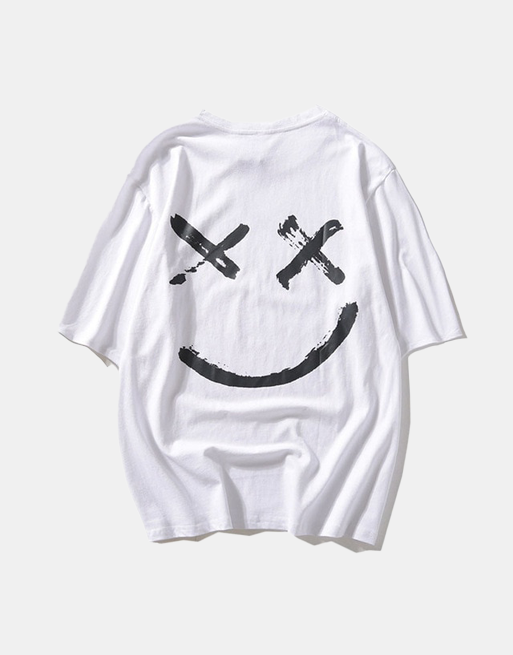 Faded T-Shirt White, XS - Streetwear T-Shirts - Slick Street