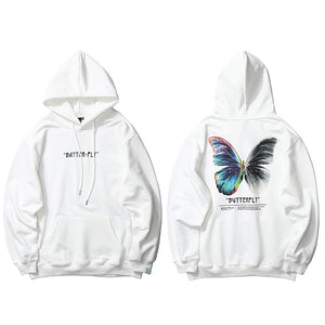 Heathans Butterfly Hoodie , - Streetwear Hoodie - Slick Street