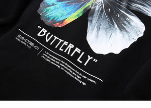 Heathans Butterfly Hoodie , - Streetwear Hoodie - Slick Street