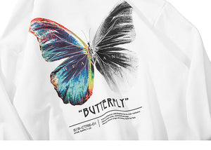 Heathans Butterfly Hoodie , - Streetwear Hoodie - Slick Street
