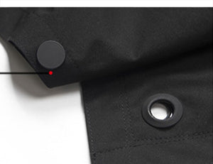 Dark Functional Cloak , - Streetwear Jackets - Slick Street