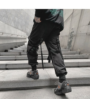DarkCentre Cargo Pants , - Streetwear Cargo Pants - Slick Street