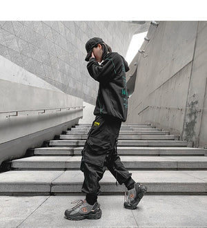 DarkCentre Cargo Pants , - Streetwear Cargo Pants - Slick Street