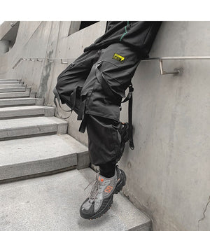 DarkCentre Cargo Pants , - Streetwear Cargo Pants - Slick Street