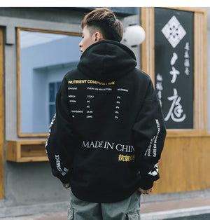 MADE IN CHINA Hoodie ,  - Streetwear Hoodie - Slick Street