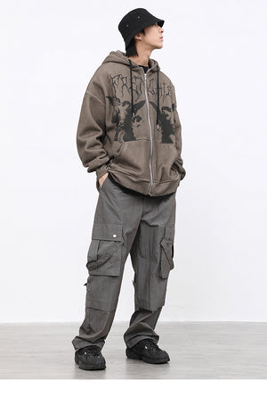 ZERO ZERO WEATHER Hoodie , - Streetwear Hoodie - Slick Street