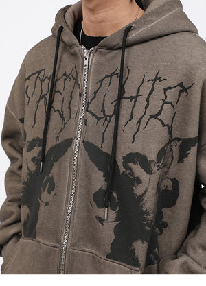 ZERO ZERO WEATHER Hoodie , - Streetwear Hoodie - Slick Street