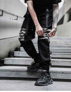 Khaki Harem Pants , - Streetwear Pants - Slick Street