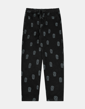 Ski Mask Corduroy pants Black, XS - Streetwear Joggers - Slick Street