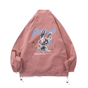 PPOJIA Windbreaker Jacket , - Streetwear Jackets - Slick Street