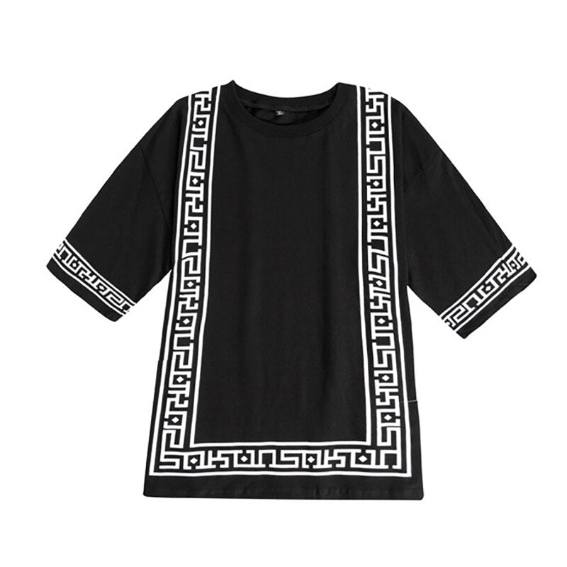 Japanese Pattern T-Shirt ,  - Streetwear T-Shirts - Slick Street