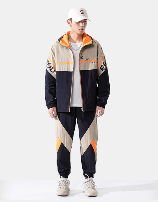 IZC Tracksuit Navy, XS - Streetwear Tracksuits - Slick Street