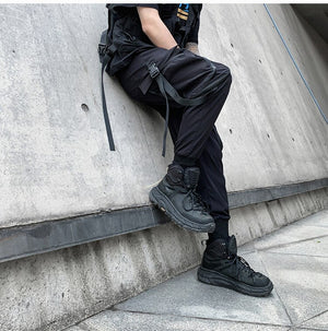 Stealth Cargo Pants , - Streetwear Cargo Pants - Slick Street