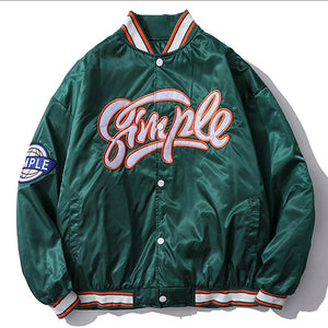 Simple Varsity Jacket , - Streetwear Jackets - Slick Street