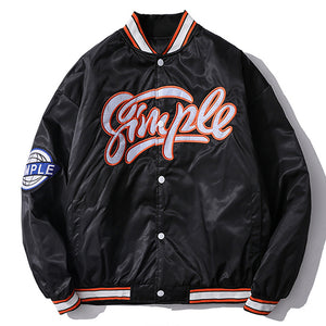 Simple Varsity Jacket , - Streetwear Jackets - Slick Street