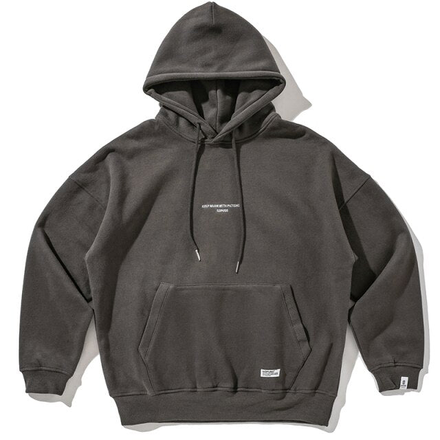 KW03 Oversized Hoodie Grey, XS - Streetwear Hoodie - Slick Street