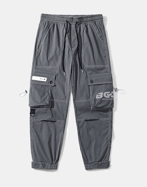 BGO Cargo Pants XS, Dark Grey - Streetwear Cargo Pants - Slick Street