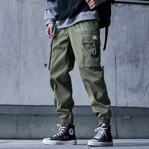 21-EVA Cargo Pants XS, Army Green - Streetwear Cargo Pants - Slick Street