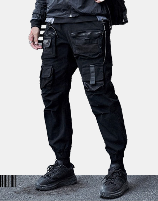 V1 Cargo Pants XS, Black - Streetwear Cargo Pants - Slick Street