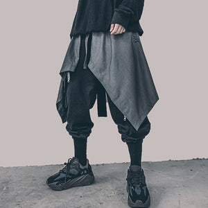 Harem Skirt Pants , - Streetwear Pants - Slick Street