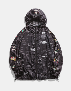 Disout Jacket Black, XS - Streetwear Jackets - Slick Street