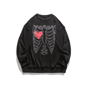 ACT Skeleton Sweater , - Streetwear Sweatshirts - Slick Street