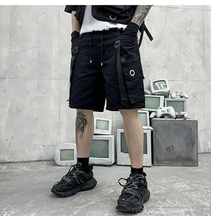 zStrap Shorts , - Streetwear - Slick Street