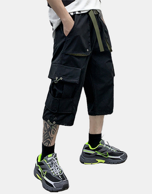 INS Shorts Black, XS - Streetwear Shorts - Slick Street