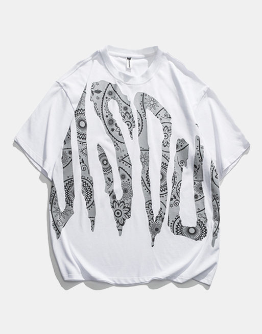 Dsoui T-Shirt White, XS - Streetwear T-Shirts - Slick Street