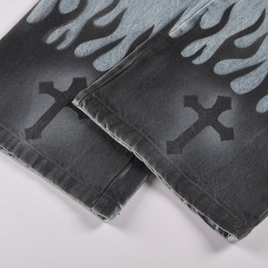 Blazed Crosses Jeans , - Streetwear Jeans - Slick Street