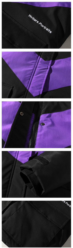 Writers Portrait Jacket , - Streetwear Jackets - Slick Street