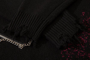 SKULL STAR Sweater , - Streetwear Sweatshirts - Slick Street