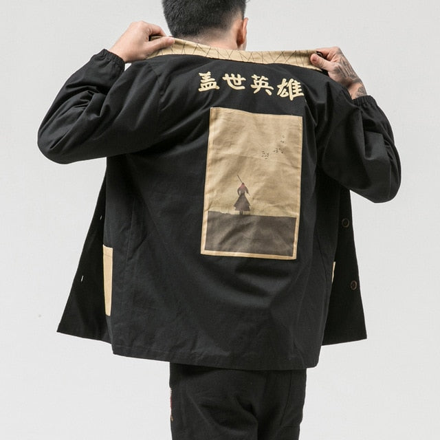 Kanji Hero Jacket ,  - Streetwear Jackets - Slick Street