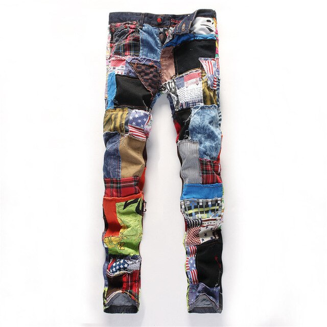 zPatches Skinny Jeans 29,  - Streetwear Jeans - Slick Street