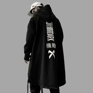 11BYBBSDARK Long Jacket Black, XS - Streetwear Jackets - Slick Street