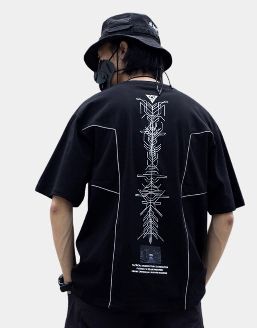 Croxx T-Shirt Black, XS - Streetwear Tee - Slick Street