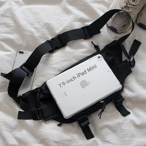 Power OFF Crossbody Bag , - Streetwear Bag - Slick Street