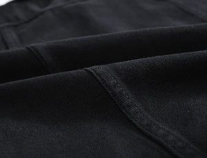 Biker Denim Vest , - Streetwear Vest - Slick Street