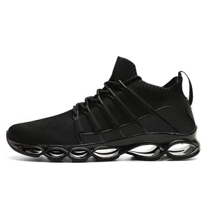 Cyro 26 Breathable Sneakers Black, 39 - Streetwear Shoes - Slick Street