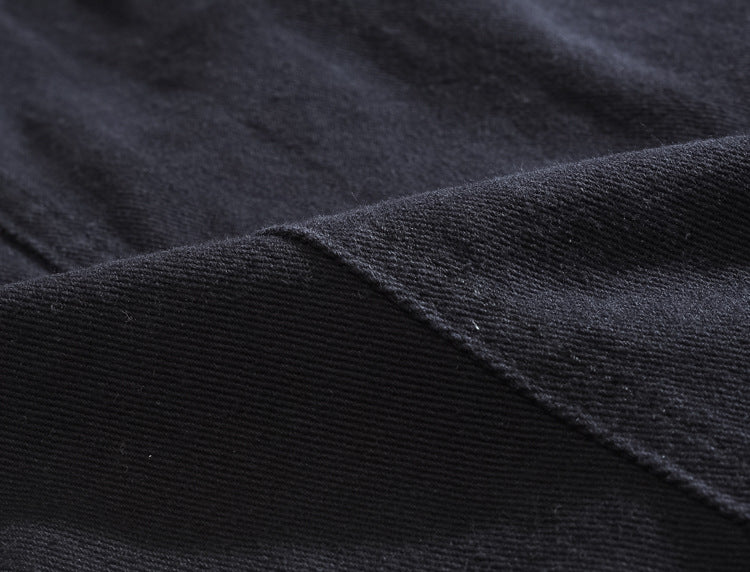 Edgy Studs Denim Vest , - Streetwear Vest - Slick Street