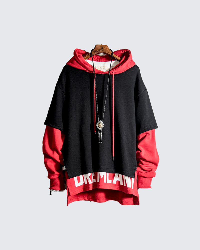 Double Layered 'Dreamland' Hoodie