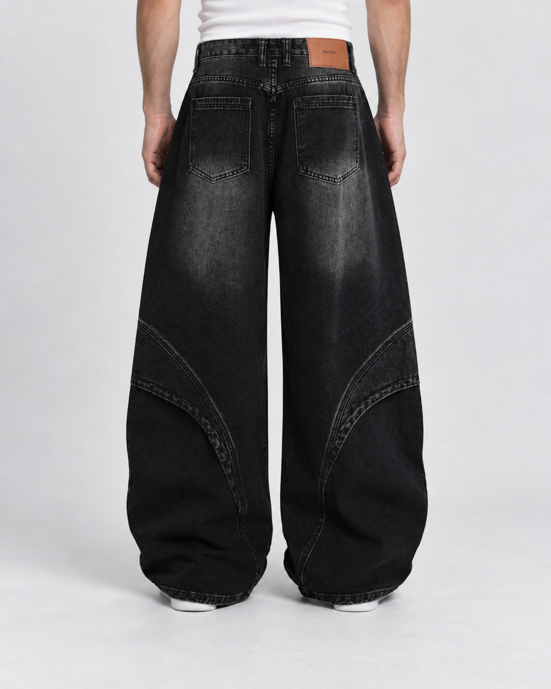 Arc Panel Denim Jeans , - Streetwear Jeans - Slick Street