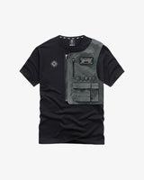 Aviator AIM Techwear T-Shirt Black, XS - Streetwear T-Shirts - Slick Street