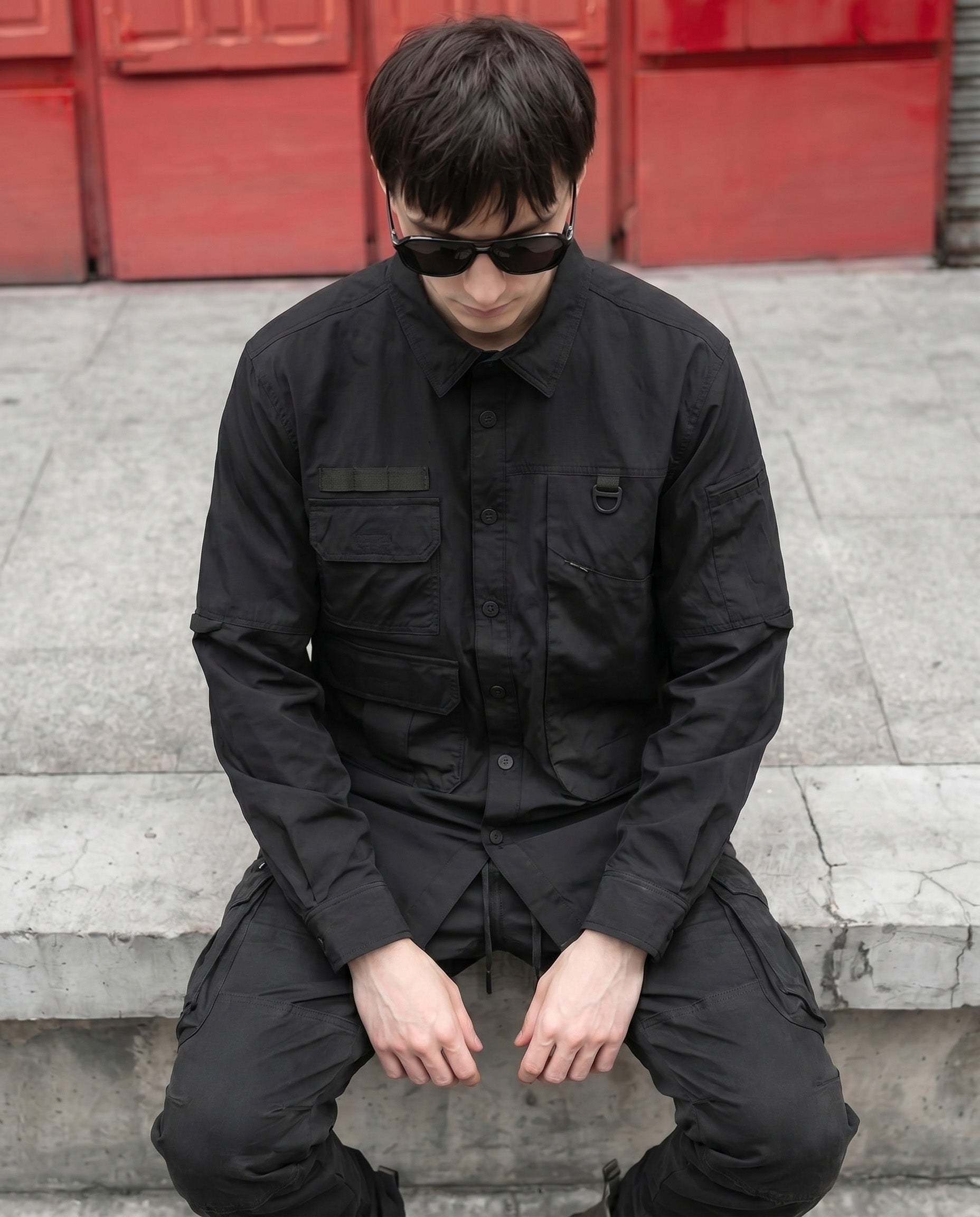 Axis Utility Shirt , - Streetwear Shirt - Slick Street