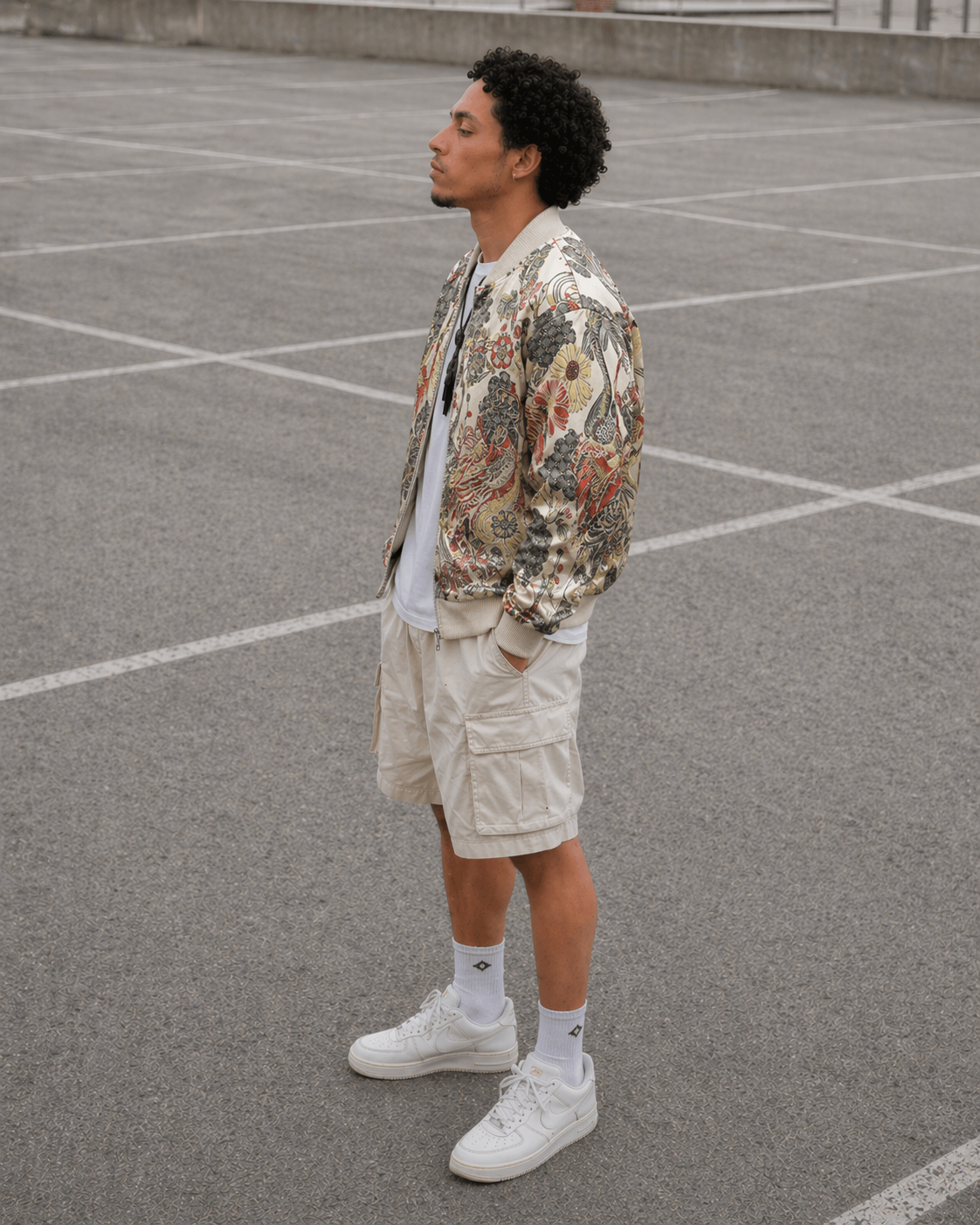 Boutonnieres Embroidery Jacket , - Streetwear Jacket - Slick Street