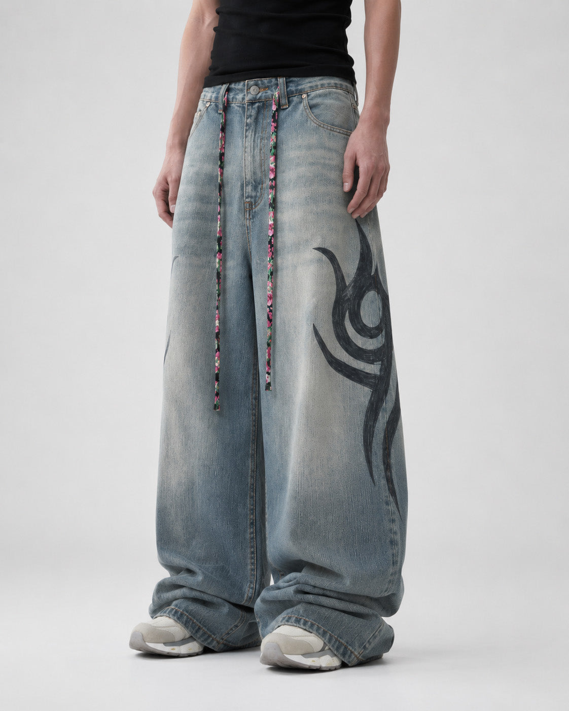 Chaos Baggy Jeans , - Streetwear Jeans - Slick Street