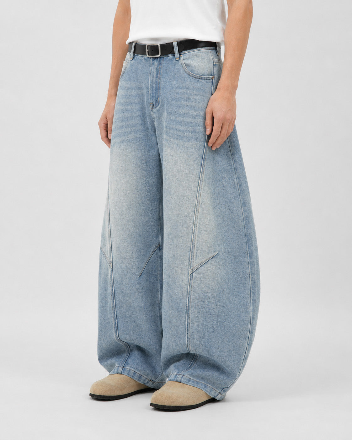 Contour Panel Jeans , - Streetwear Jeans - Slick Street