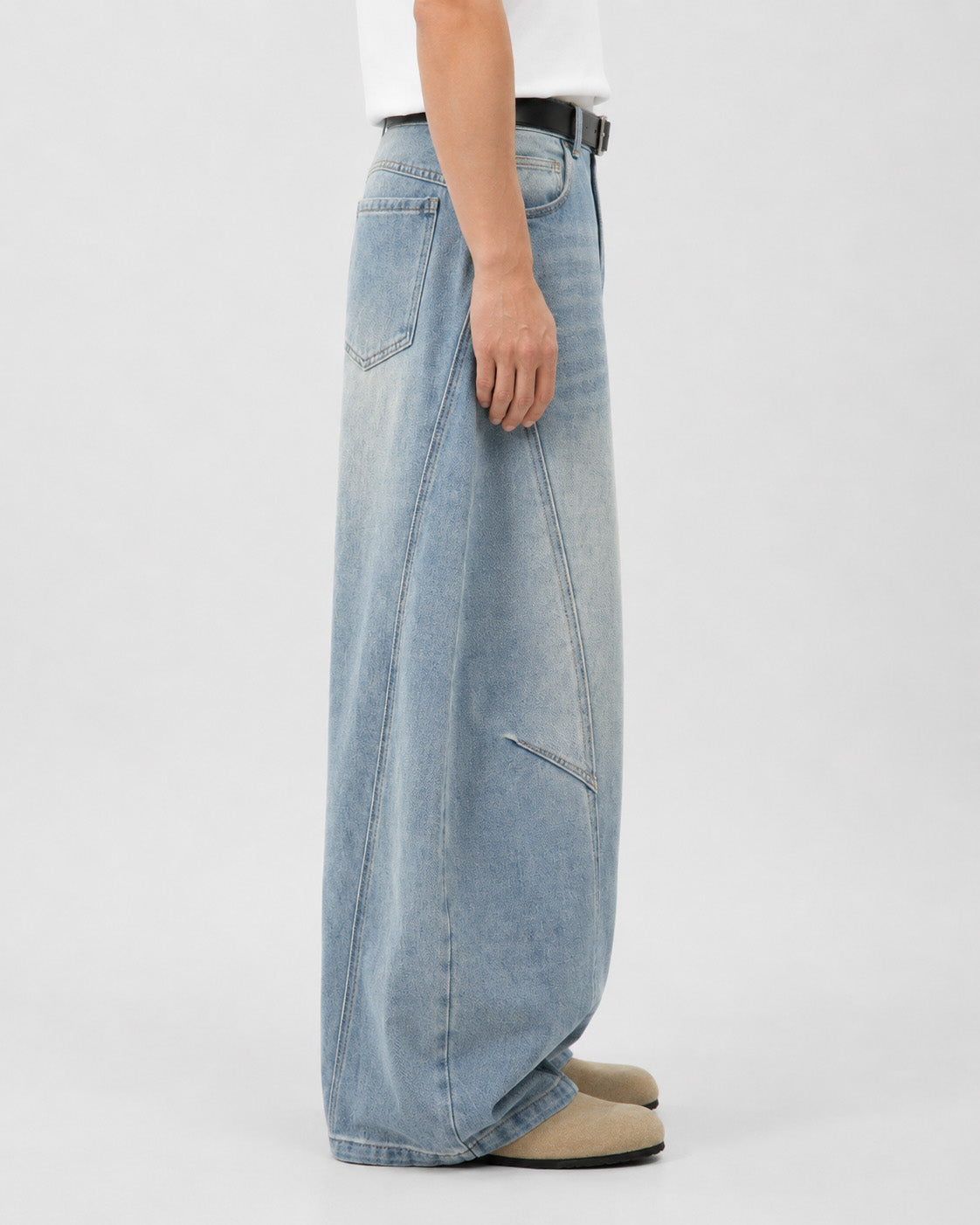 Contour Panel Jeans , - Streetwear Jeans - Slick Street