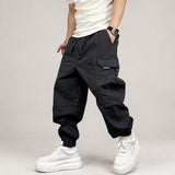 Drift Baggy Cargo Pants Grey, XS - Streetwear Cargo Pants - Slick Street