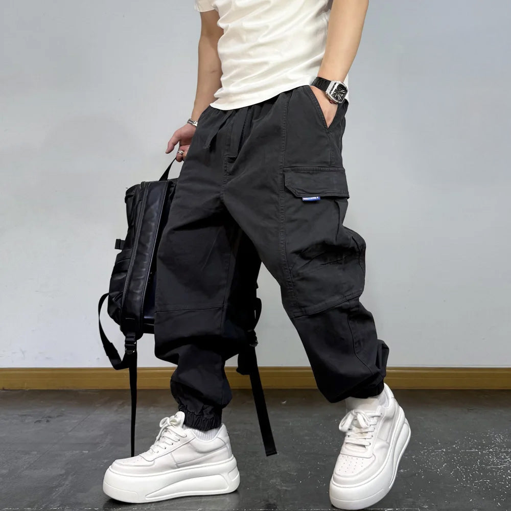 Drift Baggy Cargo Pants Gray, XS - Streetwear Cargo Pants - Slick Street